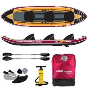 Kayak Gonflable 3 Places Rockside Grand Voyager Supercharged
