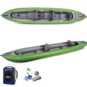 Kayak Gonflable Gumotex Solar 019 Vert | 3 Places