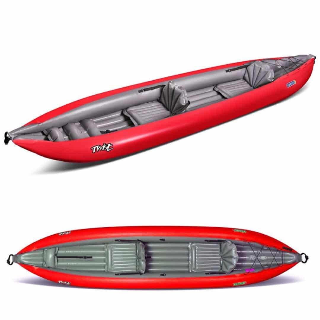 Kayak Gumotex Twist 2/1 Convertible Nitrilon Rouge 1 Kayak Gumotex Twist 2/1 Convertible Nitrilon Rouge