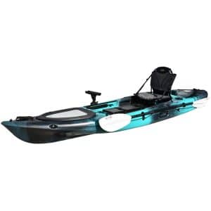 Kayak Rtm Abaco 360 Premium (+ Pagaie Alu + Fauteuil) (Couleur Steel: Turquoise Et Noir)
