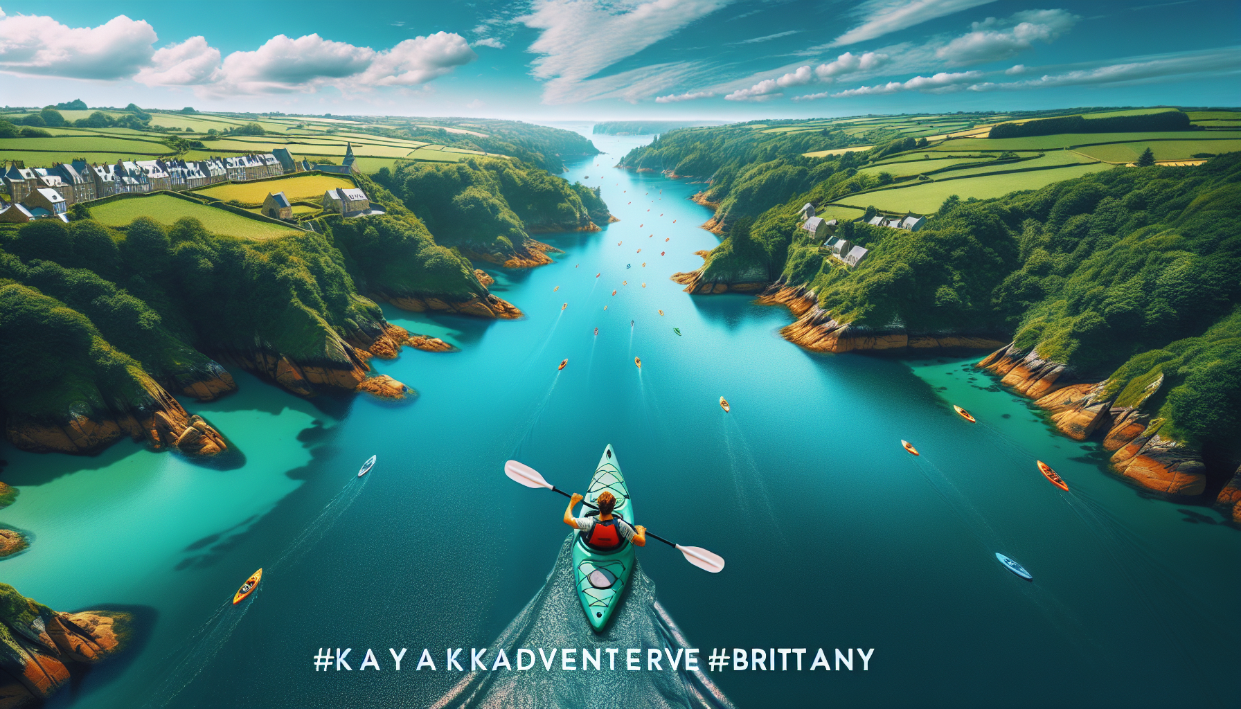 Kayak en Bretagne 3 découvrez les meilleurs endroits pour faire du kayak en france, avec une visite inoubliable en kayak en bretagne.