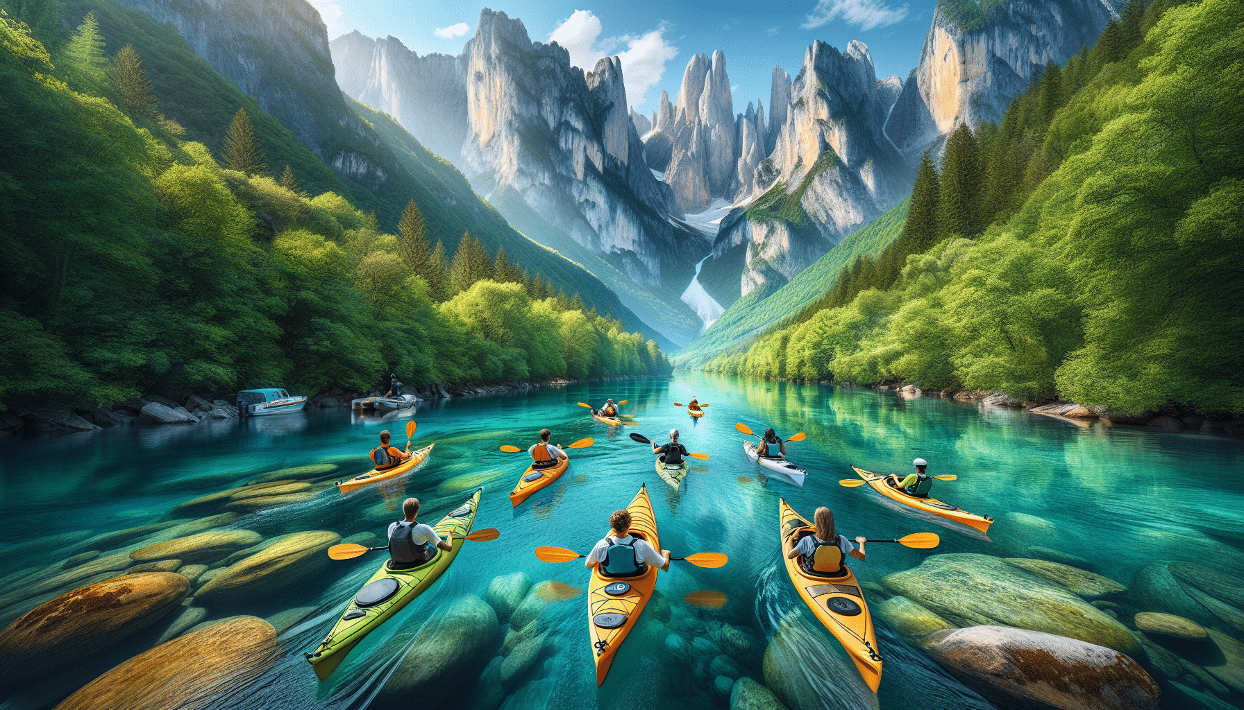 découvrez les meilleurs endroits pour faire du kayak en france et profitez de paysages magnifiques lors de votre prochaine aventure aquatique.